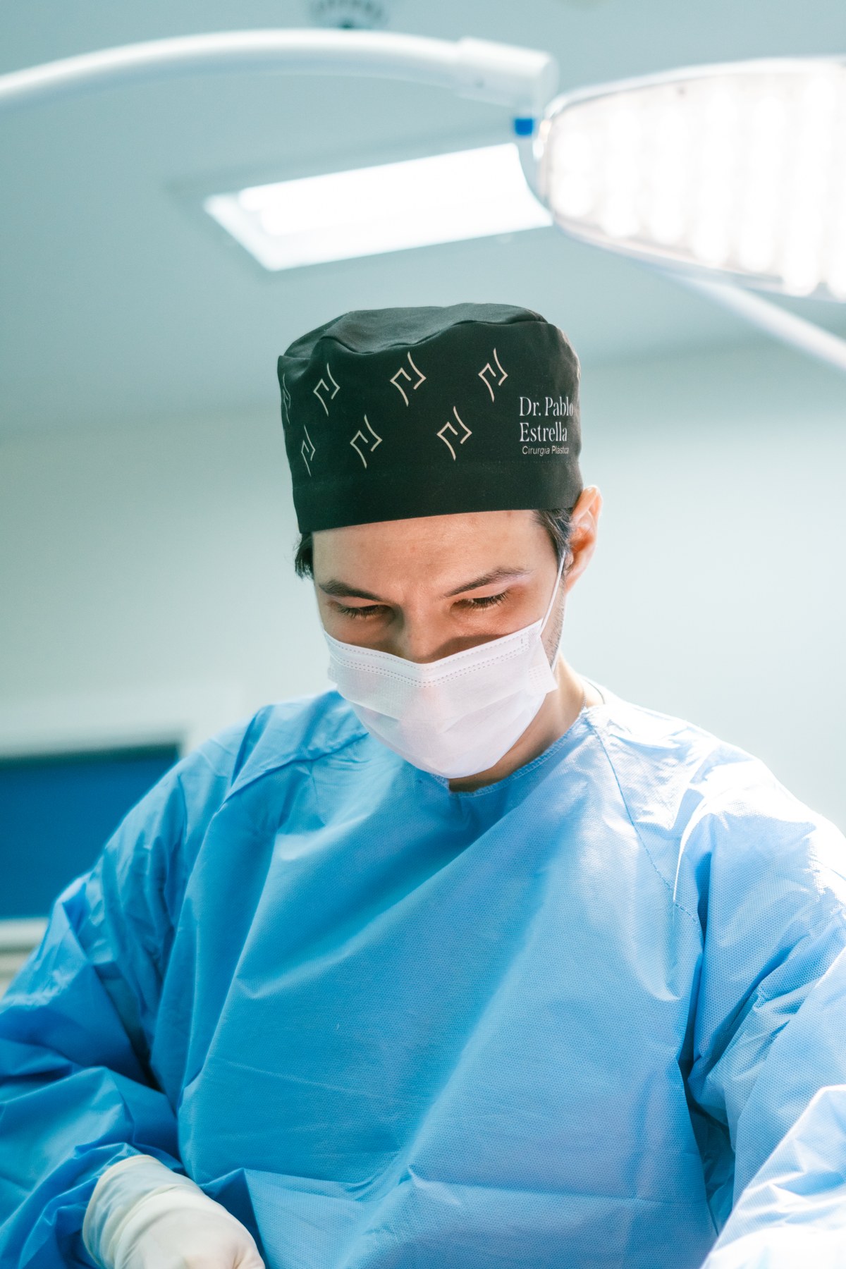 Dr. Pablo Estrella em cirurgia